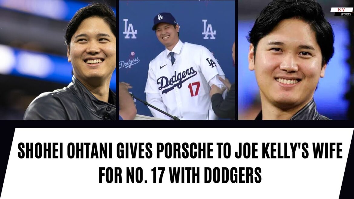 Shohei Ohtani donne une Porsche à la femme de Joe Kelly pour le n°17 ​​avec les Dodgers |  Nouvelles sportives de New York
