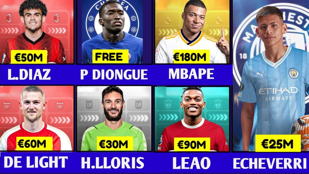 TOUTES LES NOUVELLES CONFIRMÉES ET DE TRANSFERT DE RUMEUR EN JANVIER 2024, ECHEVERRI À MAN CITY, DELIGHT À ARSENAL