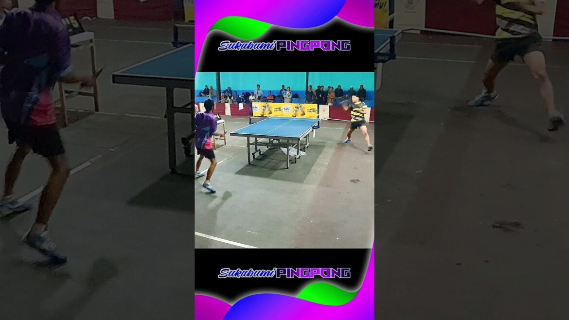 Pouvez-vous résister à son attaque #pingpongmania #tabletennismatch #tabletennis #shorts