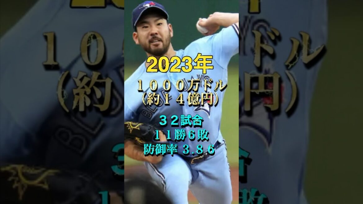 [Major Leaguer]Tendances et performances annuelles du bâton de Yusei Kikuchi #shorts #Yusei Kikuchi