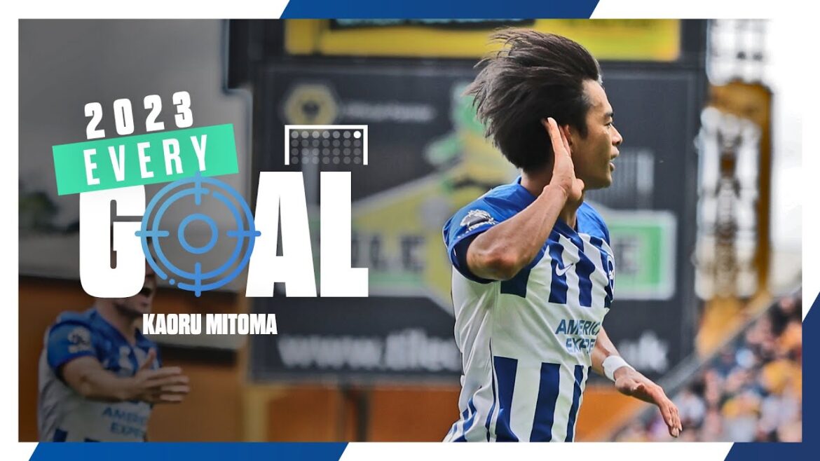 Chaque objectif de Kaoru Mitoma en 2023 !  🇯🇵