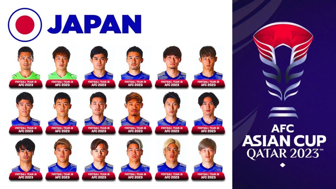 ÉQUIPE DU JAPON COUPE D'ASIE AFC 2023 |  COUPE D'ASIE AFC QATAR 2023