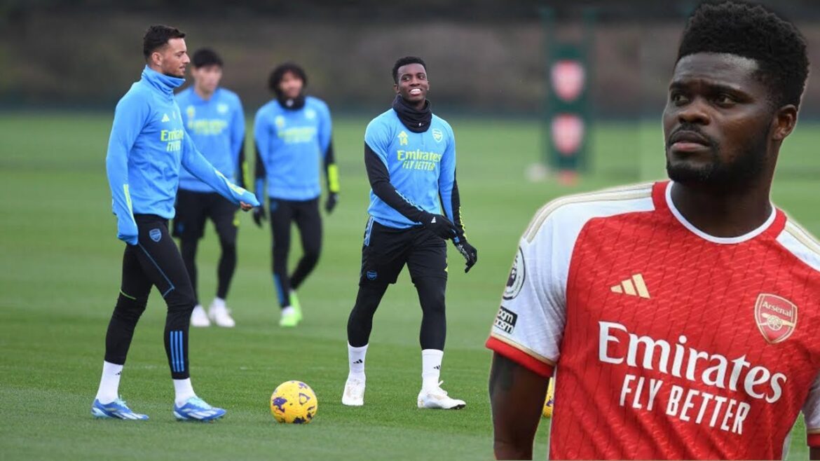 Takehiro Tomiyasu de retour à l'entraînement complet d'Arsenal |  Thomas Partey Suivant !!!  Émission d'actualités d'Arsenal