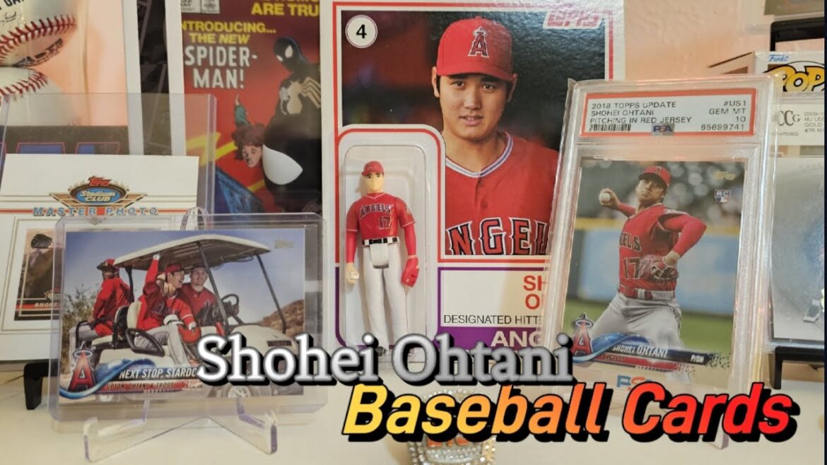 Shohei OHTANI Ma collection de cartes de baseball !  #ohtani #sbvzla #mlb #japon