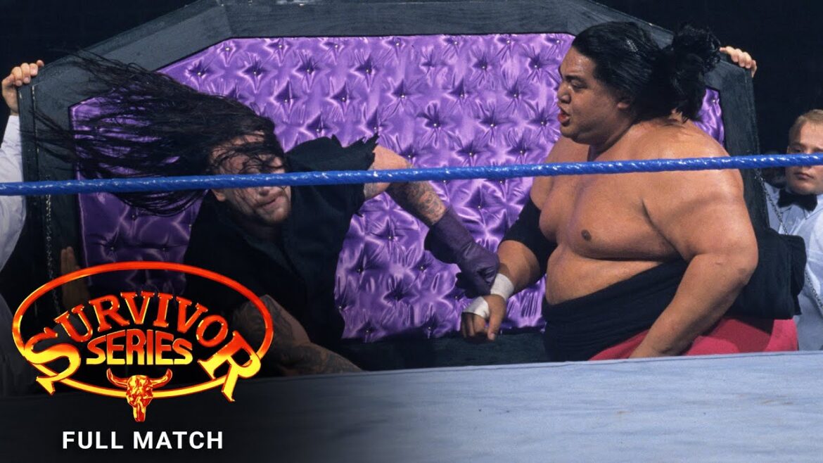 MATCH COMPLET - Undertaker contre Yokozuna - Casket Match: Survivor Series 1994