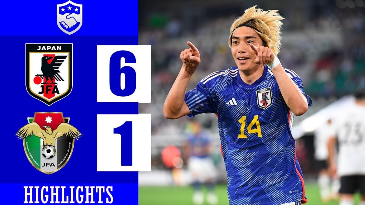 But de Junya Ito | Japon contre Jordanie 6-1 Faits saillants élargis | Match international 2024