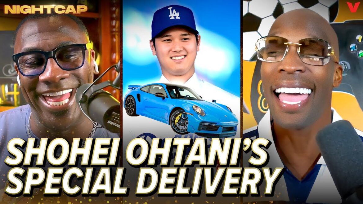 Unc et Ocho réagissent à l'achat d'une Porsche par Shohei Ohtani à la femme de son coéquipier des Dodgers Joe Kelly |  Bonnet de nuit