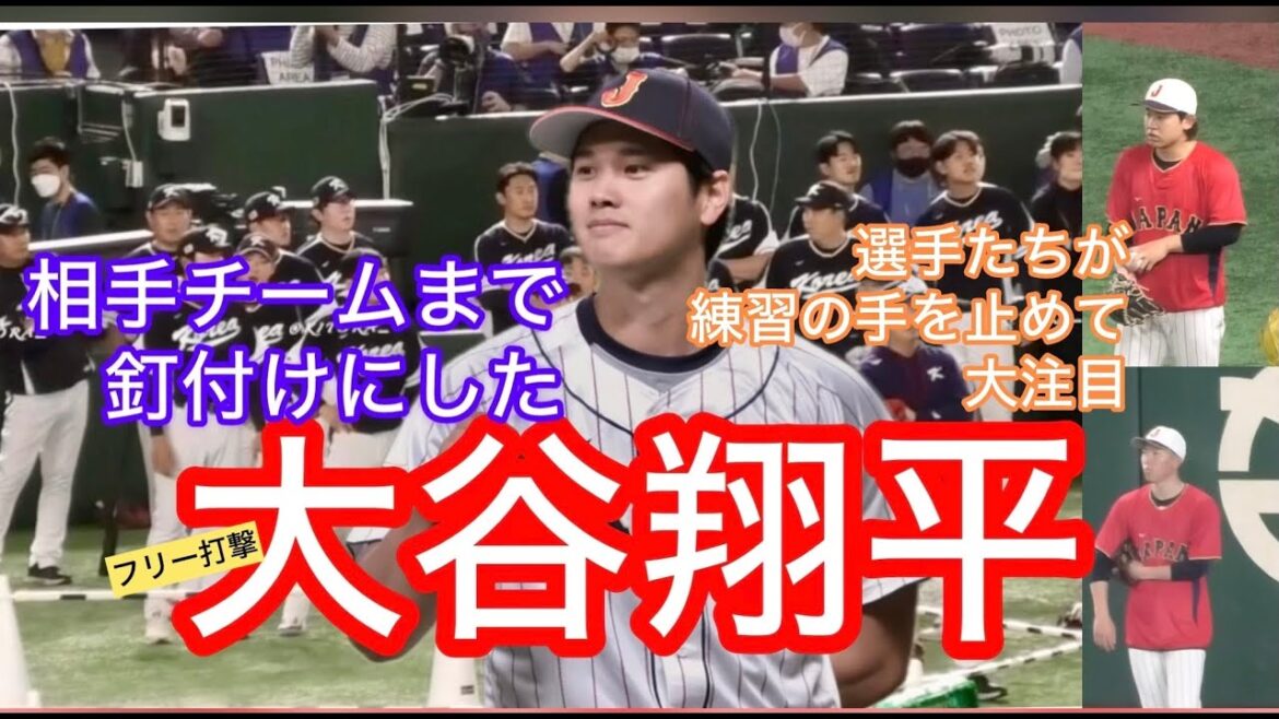 Le coup franc choquant de Shohei Otani qui a même cloué l'équipe nationale coréenne WBC