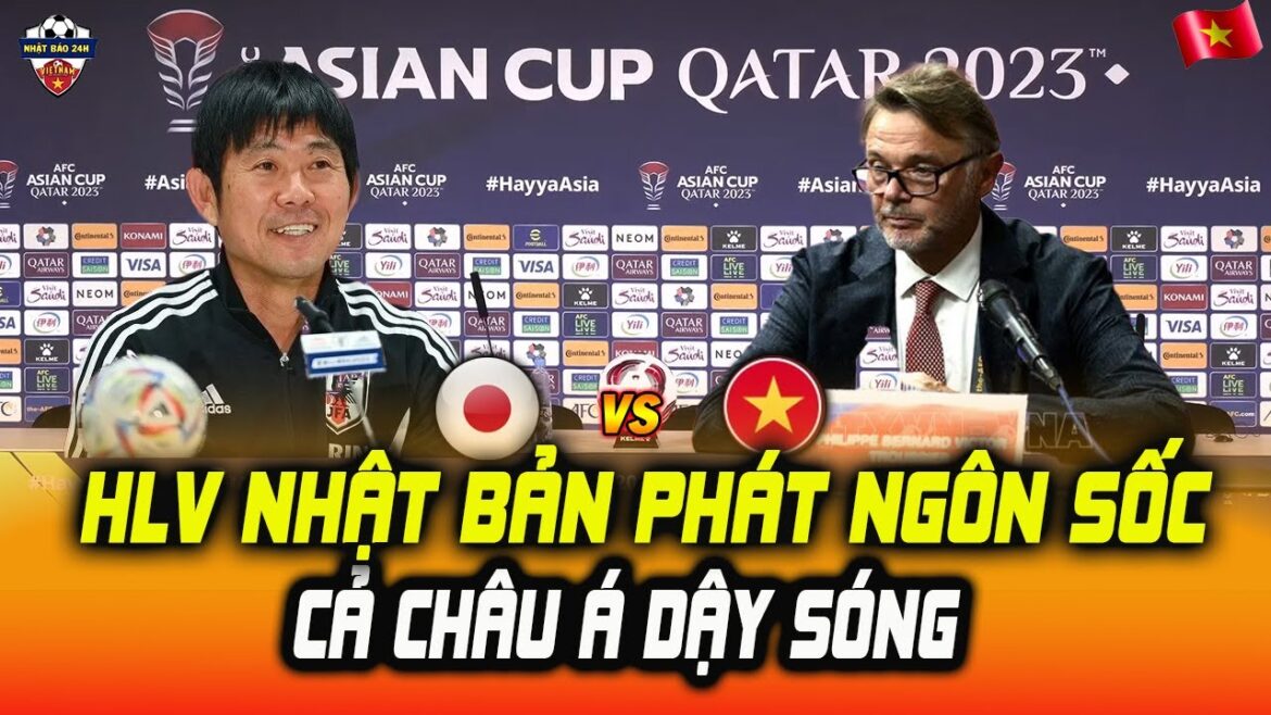 Conférence de presse Vietnam-Japon : la déclaration choquante de l'entraîneur Moriyasu choque toute l'Asie