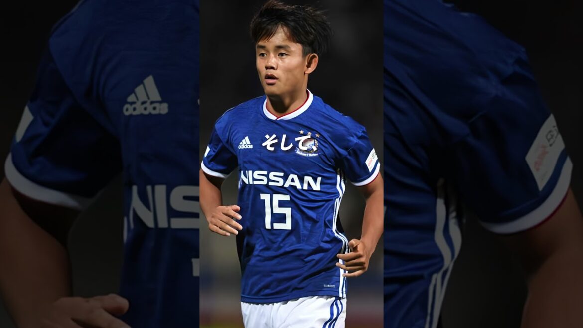 Découvrez Takefusa Kubo en 60 secondes #Takefusa Kubo #Real Sociedad #Laliga #shorts