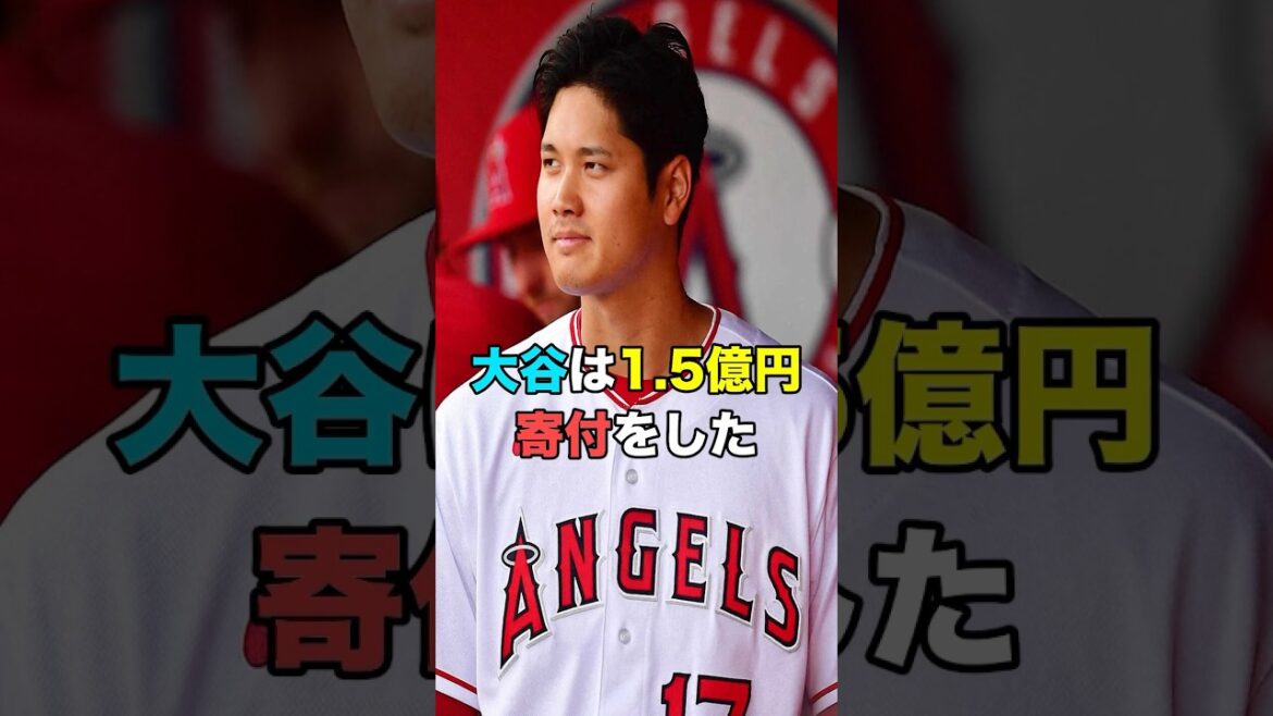 Le montant du don de Shohei Otani attire l'attention...