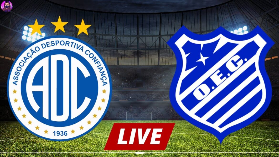 Confiança vs Olimpico SE en direct |  Sergipe 2024 |  Match complet aujourd'hui