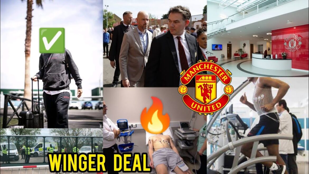 Presque terminé✅Manchester United finalise l’accord avec l’ailier Presque terminé✅Manchester United finalise l'accord avec l'ailier