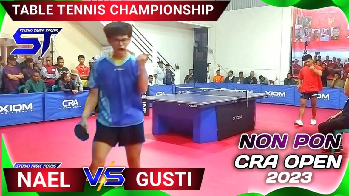 Nael STONI vs Gusti PRINUS Championnat de Tennis de Table Simple Hommes 2023