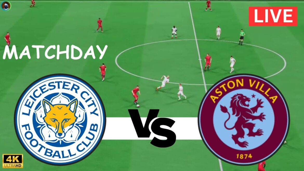 Leicester City Femmes contre Aston Villa Femmes en direct |  Super Ligue féminine de la FA 2024 |  Match en direct aujourd'hui