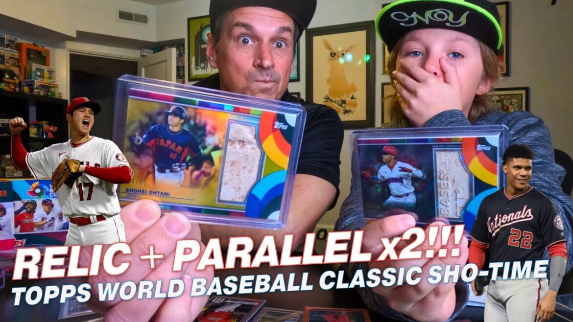 Ohtani et Soto BASE RELIC Succès parallèles // Topps World Baseball Classic Sho-Time !