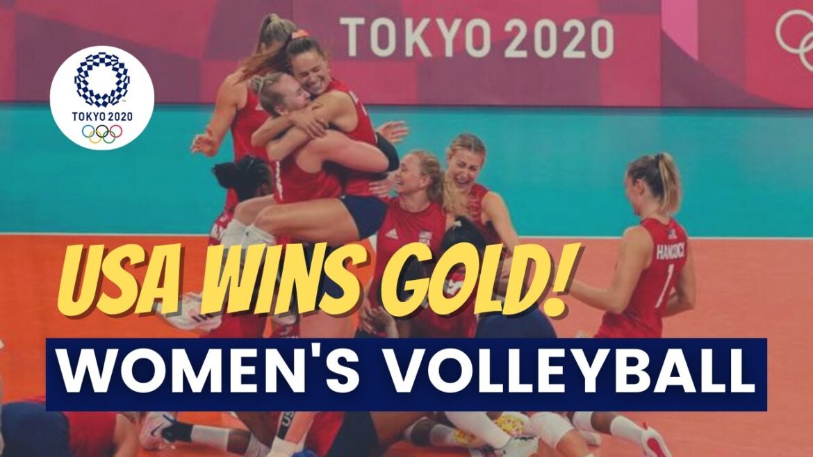 LES ÉTATS-UNIS REMPORTENT L'OR EN FINALE DE VOLLEYBALL FÉMININ |  Jeux olympiques de Tokyo