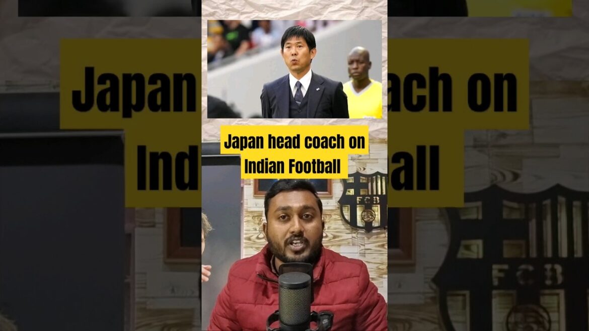 Hajime Moriyasu sur le football indien #indianfootball #shorts