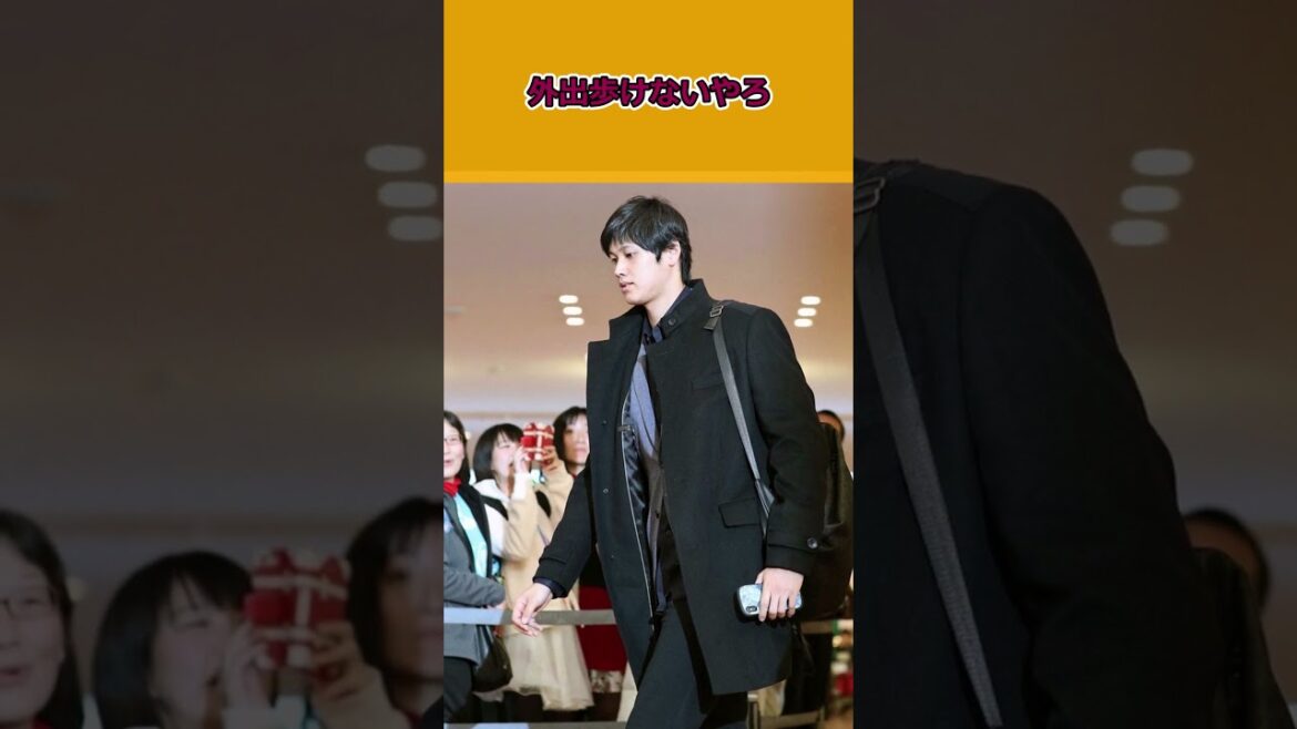 Shohei Otani revient temporairement au Japon, cool mdr #nanj #professional baseball #shohei otani #major league #nang #2ch #mlb