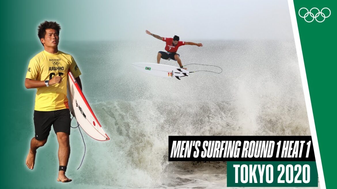 Surf Hommes, Tour 1, Série 1, Tokyo 2020