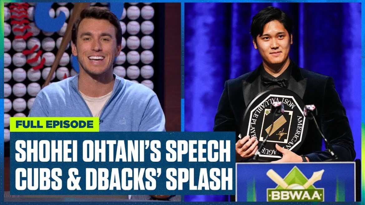 Le discours d'acceptation en anglais de Shohei Ohtani, les Cubs & Dbacks font sensation et plus | Flippin' Bats