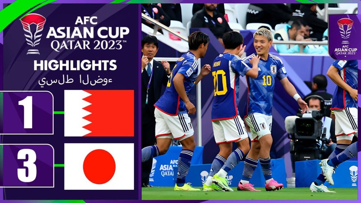 But de Takefusa Kubo | Bahreïn contre le Japon 1-3 Extra Highlights | Coupe d'Asie de l'AFC 2023