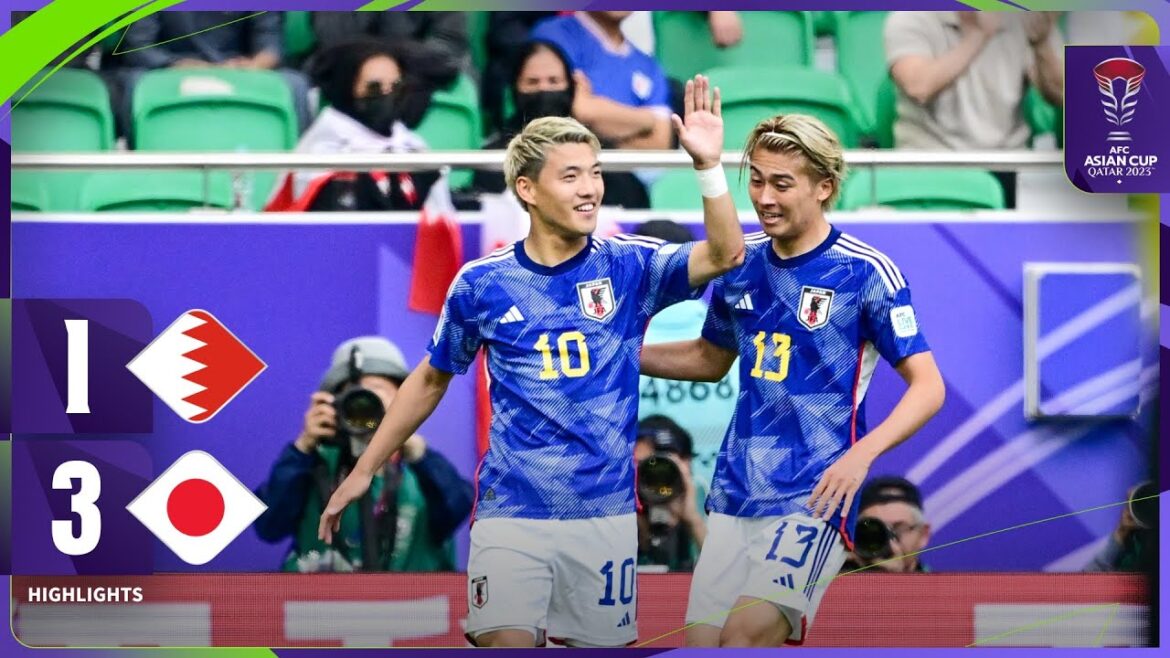 #AsianCup2023 |  Huitièmes de finale : Bahreïn 1 - 3 Japon