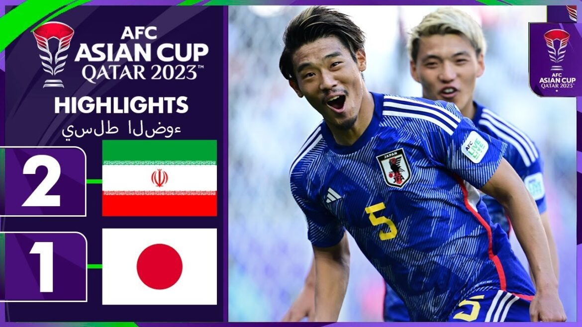 Objectif Hidemasa Morita |  Iran contre Japon 2-1 Faits saillants prolongés |  Coupe d'Asie AFC 2023