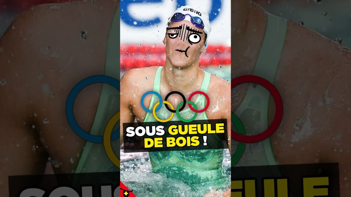 Elle a NAGÉ BOURRÉE aux JEUX OLYMPIQUES ! 🏊‍♀️🍺