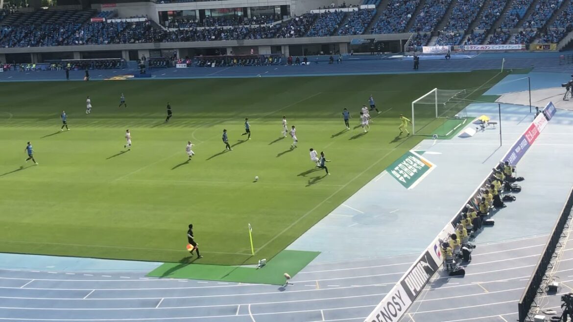 2e but de Kawasaki, but de Yamane Mirei | 4 mai 2021 (mardi) J1 Round 12 Kawasaki Frontale vs Nagoya Grampus