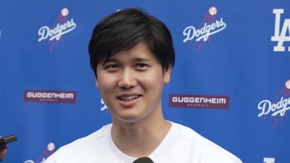 "Gagner les World Series" Shohei Ohtani à propos de son objectif et déclare que la récupération est prévue｜DodgerFest｜MLB｜Shohei Ohtani