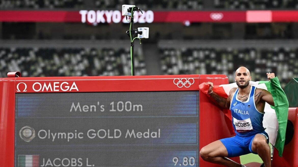 JO Tokyo 2021 Athlétisme Finale du 100 m Homme - L'Italien Marcell Jacobs succède à Usain Bolt