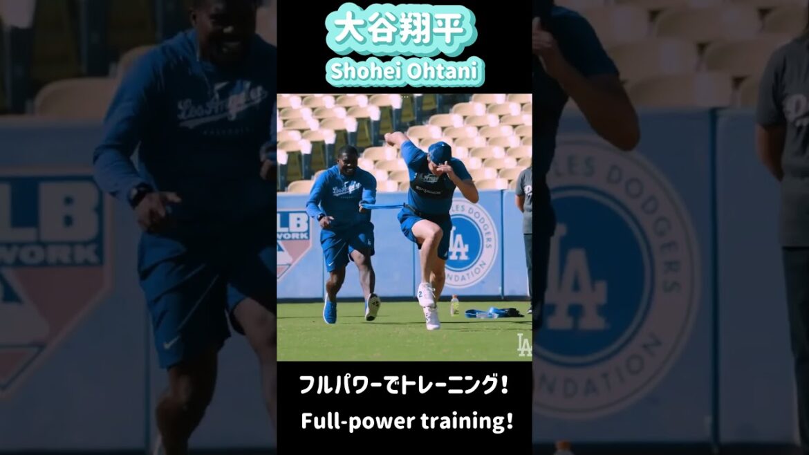 [Dernières nouvelles]Shohei Otani s'entraîner de toutes ses forces, c'est trop cool 😱 #shorts #Shohei Ohtani images locales #Shohei Ohtani #Dodgers #dodgerstadium #mlb