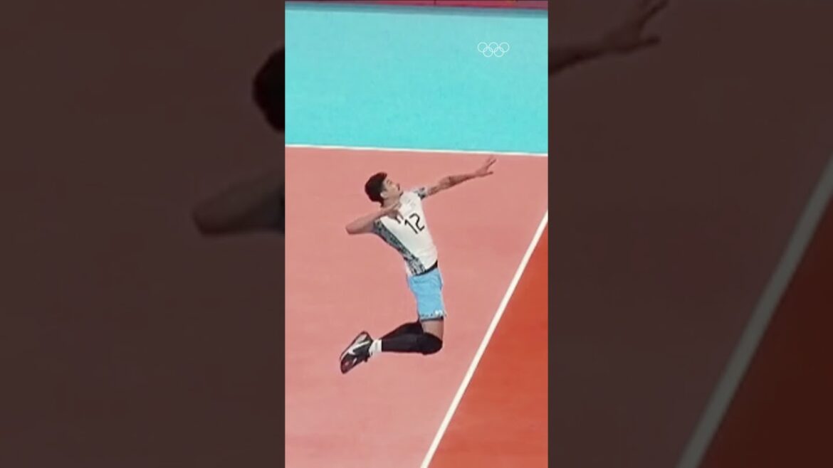 This volleyball smash ☄️