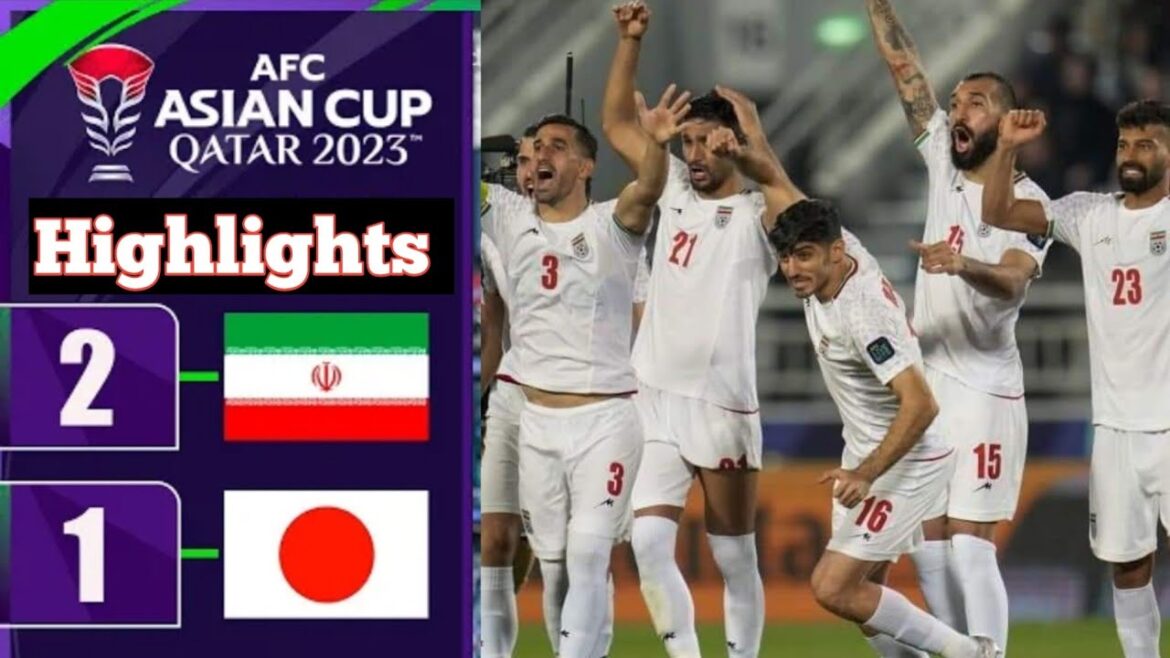 Iran vs Japon 2-1, faits saillants et tous les buts - #Asiancup2023