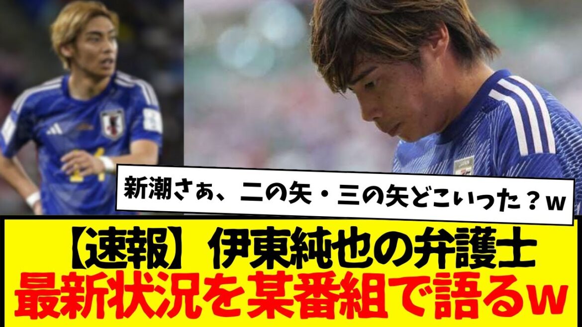 [Dernières nouvelles]L'avocat de Junya Ito : parle de la dernière situation dans un certain programme mdr