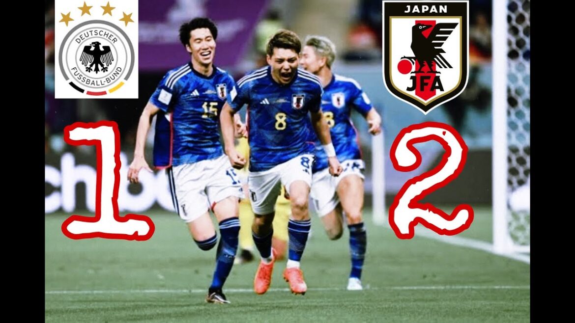 Le Japon est dangereux !  |  Allemagne contre Japon |  Coupe du monde 2022 Qatar✅