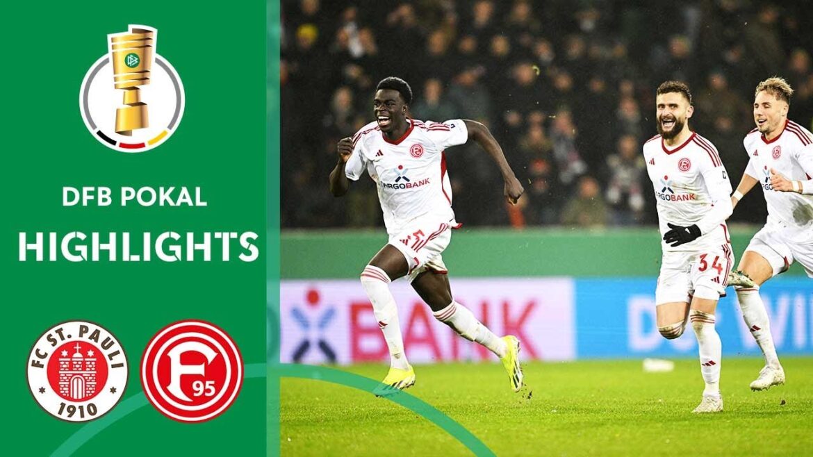 Quel thriller de pénalité !!  |  FC St.Pauli contre Fortuna Düsseldorf 3-4 |  Quart de finale du DFB-Pokal