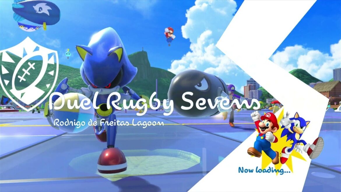 Mario et Sonic au tournoi de rugby à sept des Jeux Olympiques de Rio 2016