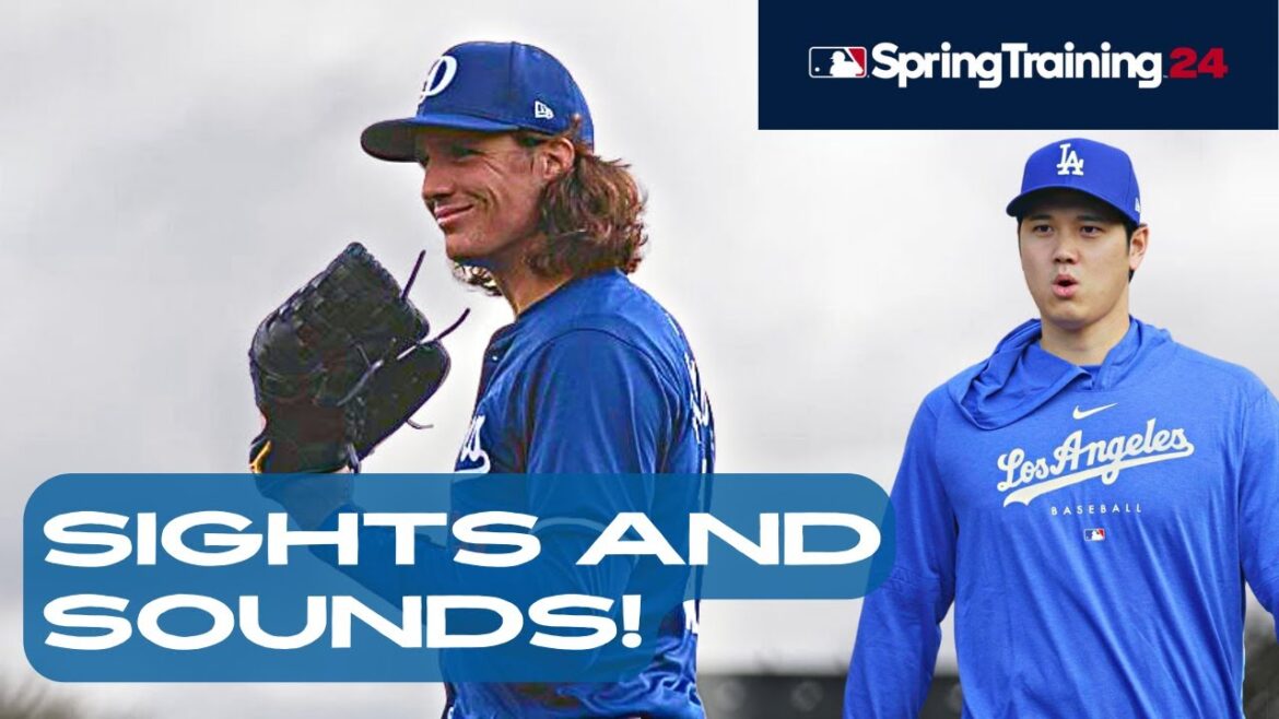Points forts de l'entraînement de printemps des Dodgers le 10 février, premier enclos des releveurs de Tyler Glasnow et entraînement de Shohei Ohtani