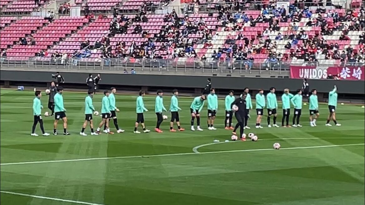 [Festival de football d'Ibaraki]!!  ️Les joueurs de Kashima apparaissent !! ️ Kashima contre Mito