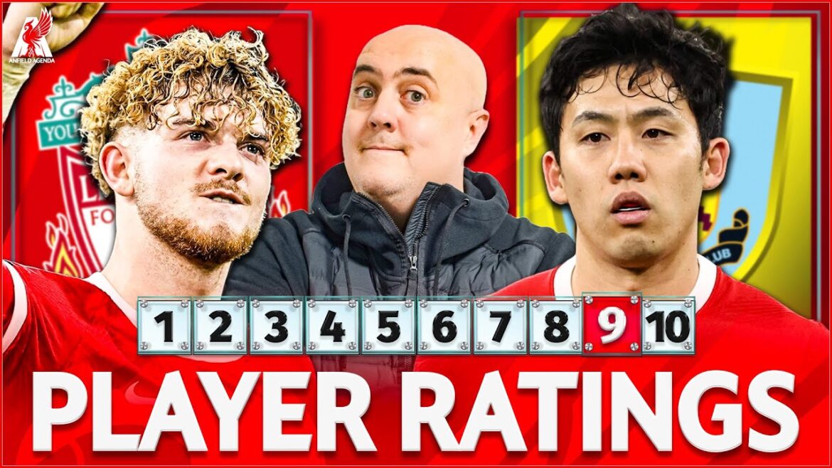 ELLIOTT SUPERBE HORS DU BANC !  ENDO OBTIENT UN 9 !  Liverpool 3-1 Burnley Notes des joueurs