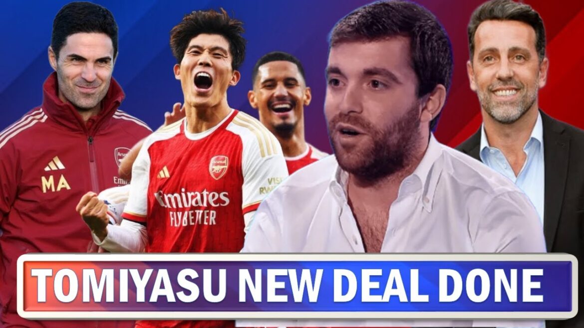 Le nouvel accord avec Arsenal de Takehiro Tomiyasu est conclu, annonce suivante !!!  Nouvelles d'Arsenal maintenant !!!