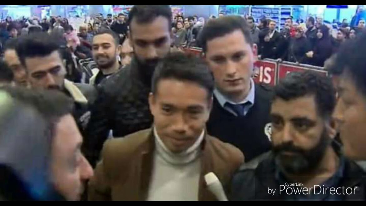 YUTO NAGATOMO BIENVENUE À GALATASARAY-YUTO NAGATOMO ISTANBULDA