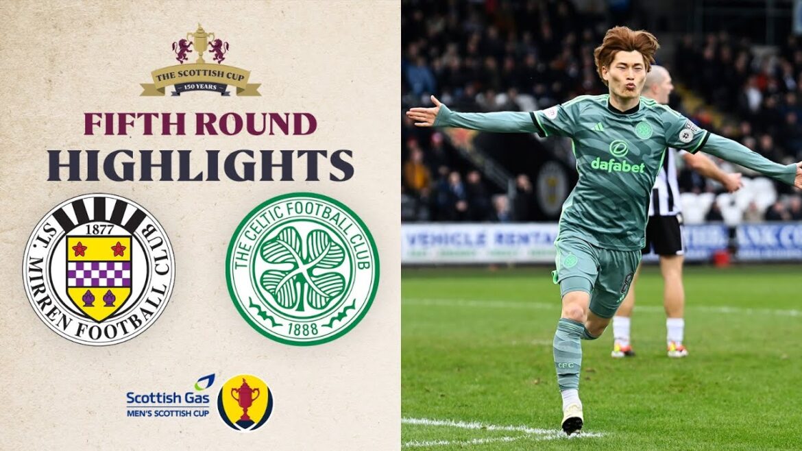St Mirren 0-2 Celtique |  Faits saillants du cinquième tour de la Coupe d'Écosse masculine Scottish Gas