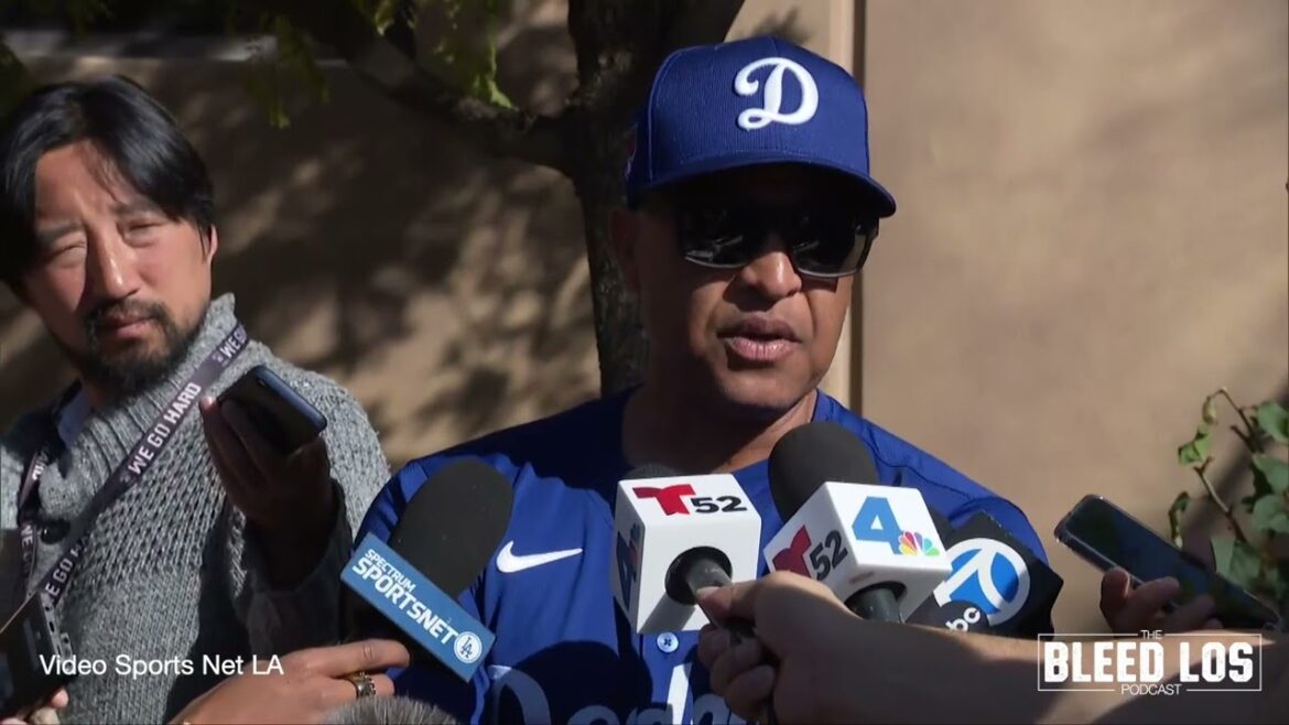 Le manager des Dodgers, Dave Roberts, explique à quoi ressemblait Shohei Ohtani au camp