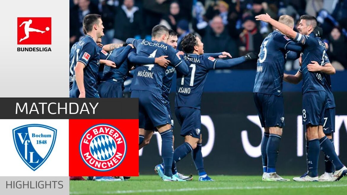But de Takuma Asano | Bochum contre Bayern Munich 3-2 Faits saillants élargis | Bundesliga 2023/24