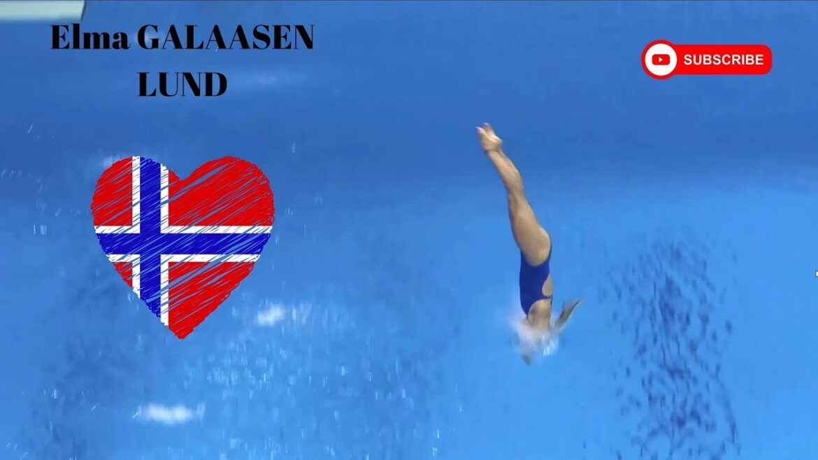 Elma GALAASEN LUND |  Plongeon féminin |  #plongée #sports nautiques #bellesfemmes