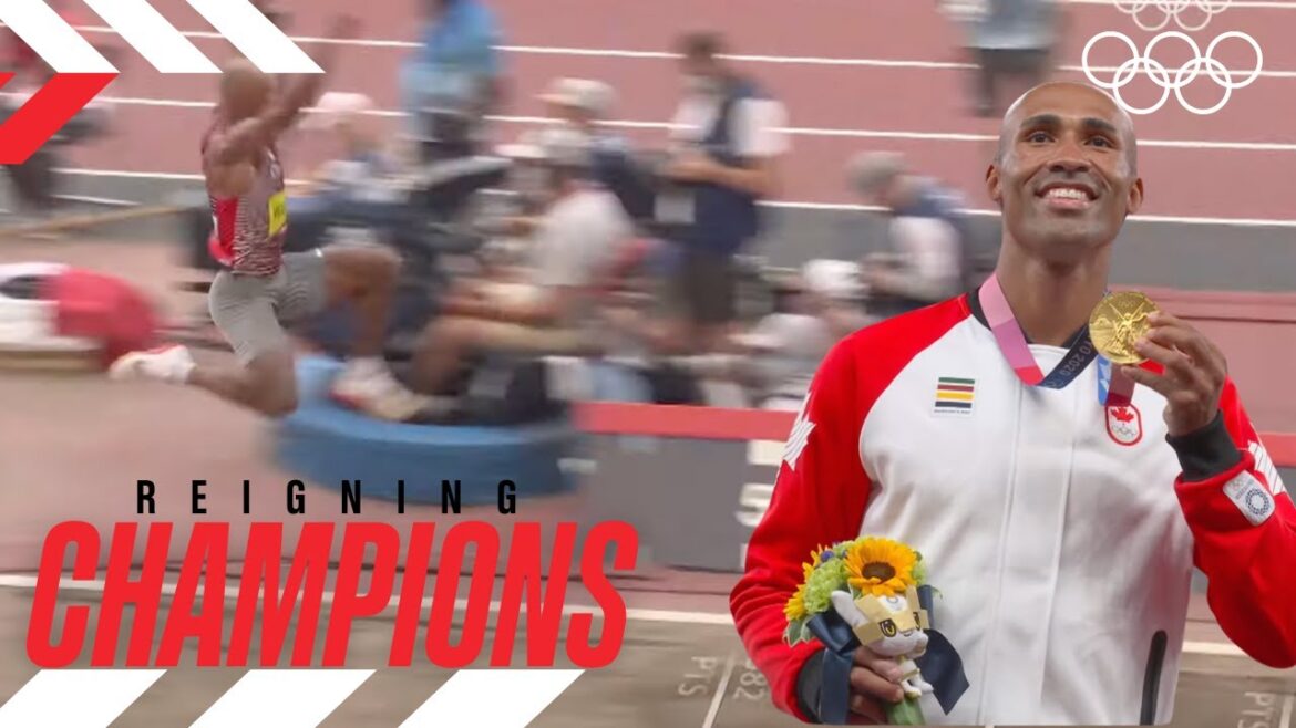 Damien Warner🇨🇦 Champion Olympique du Décathlon Hommes de Tokyo 2020 🥇