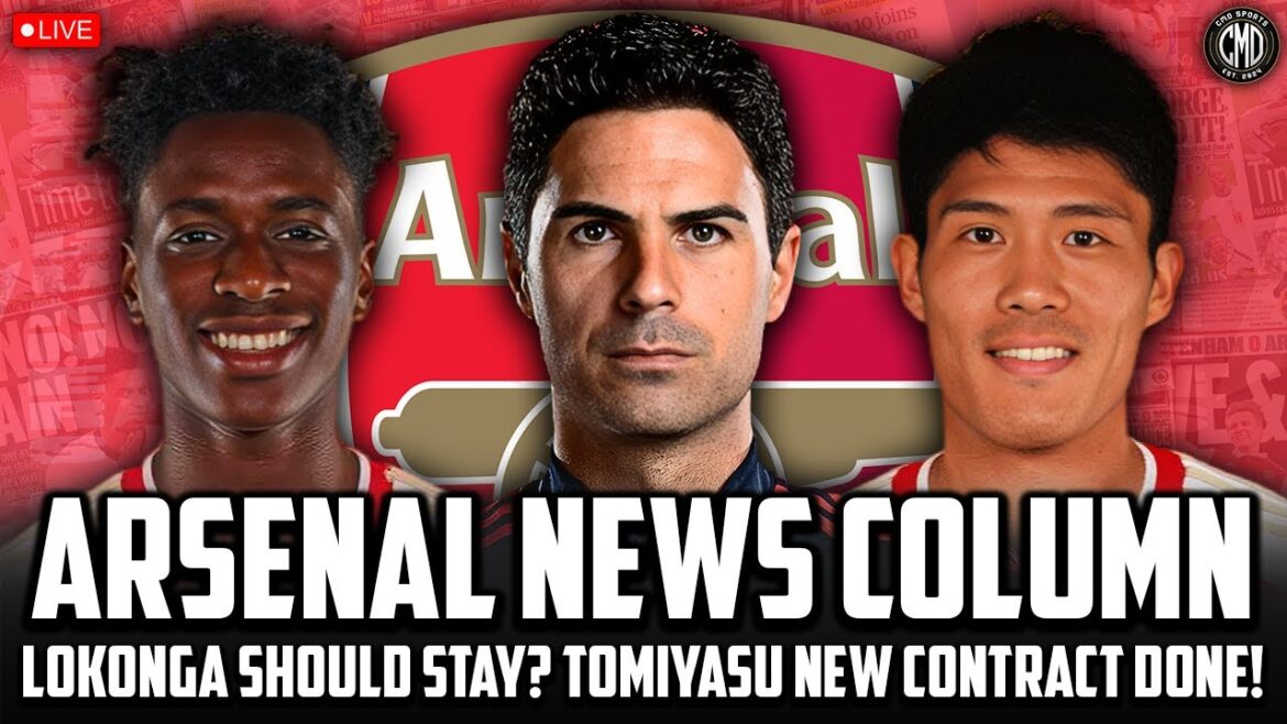 LOkonga devrait rester à Arsenal ?!  |  TOMIYASU NOUVEAU CONTRAT !  |  APERÇU DU PORTO !  |  COLONNE D'ACTUALITÉS D'ARSENAL